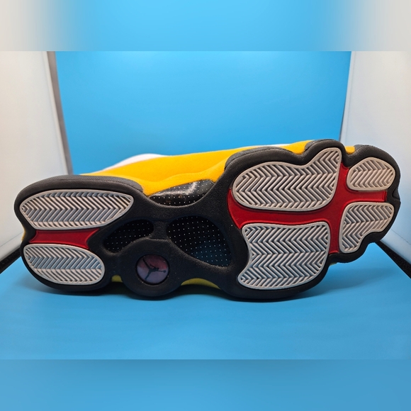 Air Jordan 13 Del Sol (2021). Mens Size 13. Un-restored, Clean Used Condition. - Picture 5 of 11